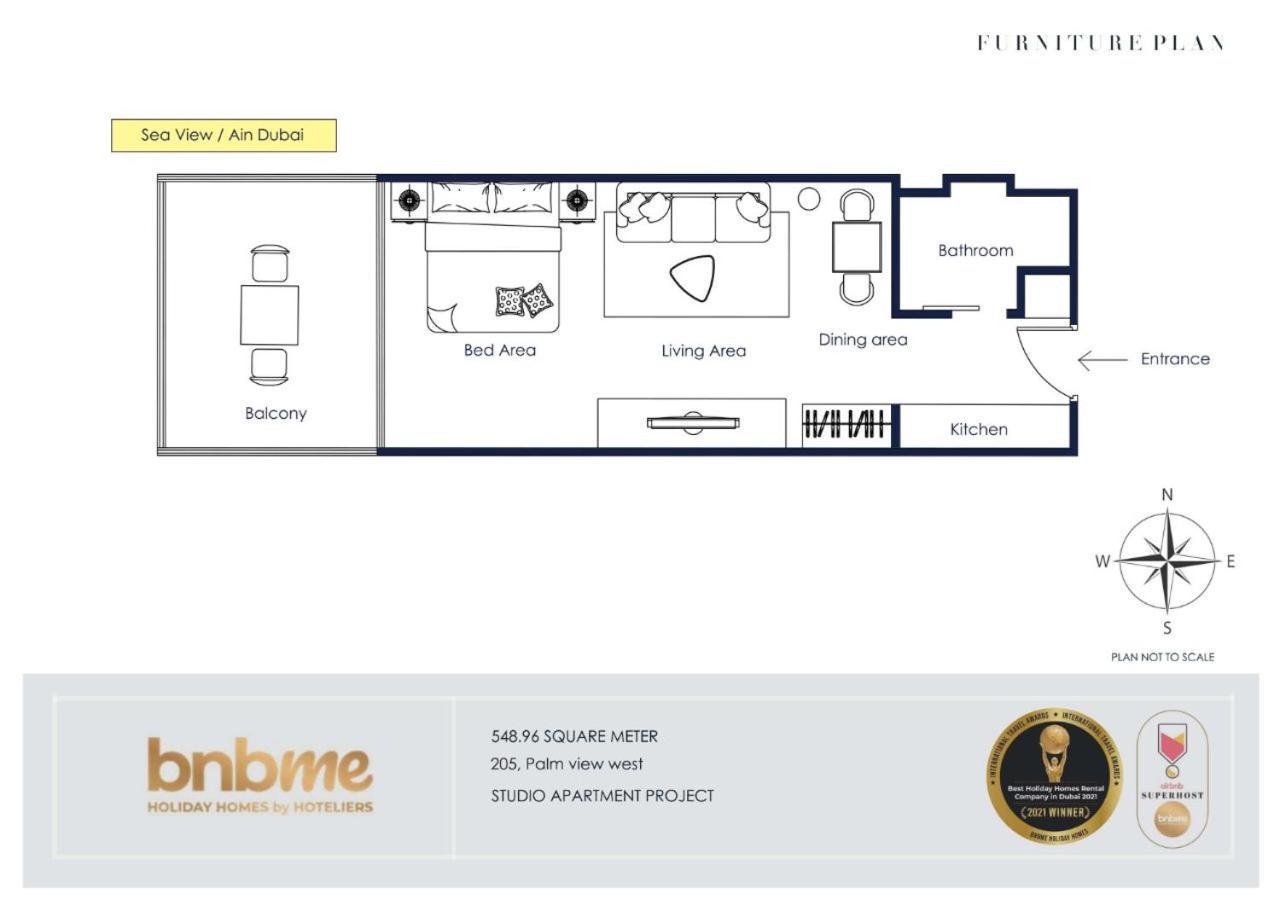 Bnbmehomes - Palm Views Dubaj Zewnętrze zdjęcie